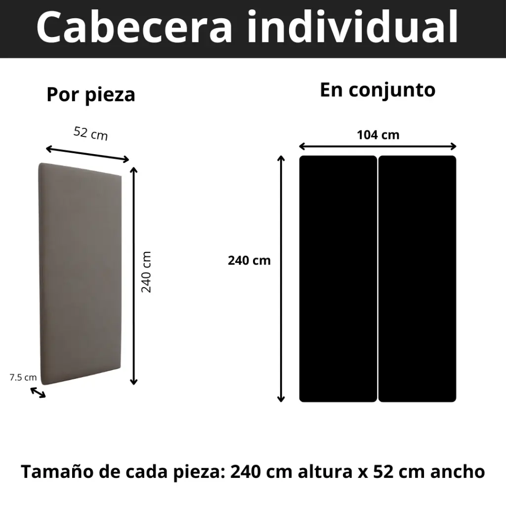 WALL FURNITURE PANELING CABECERA 240 x 52 ISO INDIVIDUAL.webp