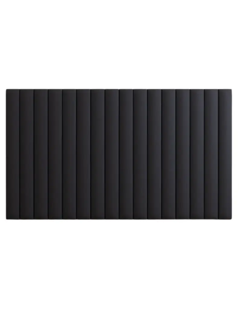 WALL FURNITURE PANELING® Headbords 120, Cabecera de diseño con patrón de 15 cm para Cama de Diferentes Medidas, Colores y Anchos, Tela de Terciopelo, Fácil ajuste y Limpieza