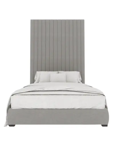 WALL FURNITURE PANELING® Beds 240, Cama de diseño con Cabecera 15 de tapicería de Calidad Superior + Base de cama Reforzado con angulos de Acero + Somier de Alta Resistencia 