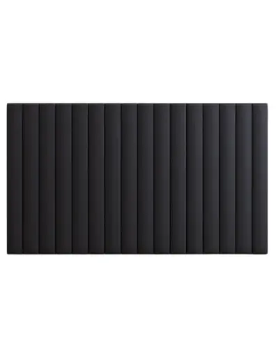 WALL FURNITURE PANELING® Headbords 120, Cabecera de diseño con patrón de 15 cm para Cama de Diferentes Medidas, Colores y Anchos, Tela de Terciopelo, Fácil ajuste y Limpieza