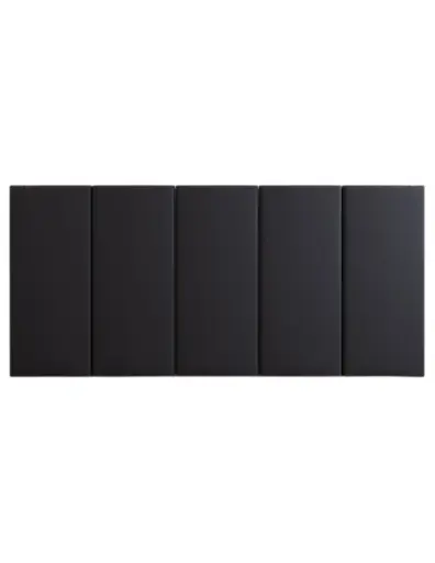 WALL FURNITURE PANELING® Headbords 120, Cabecera de diseño con patrón de 60 cm para Cama de Diferentes Medidas, Colores y Anchos, Tela de Terciopelo, Fácil ajuste y Limpieza
